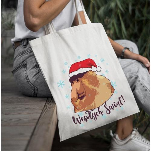 Torba bawełniana Wesołych...