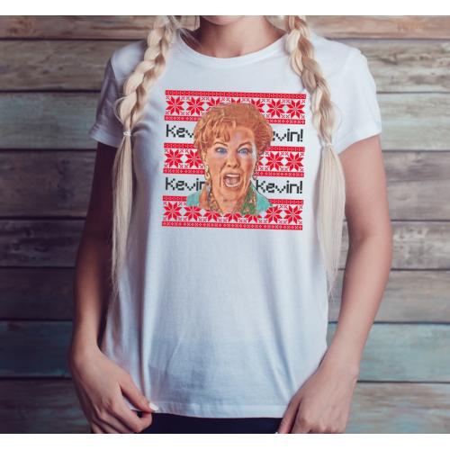 T-shirt lady slim DTG Kevin...