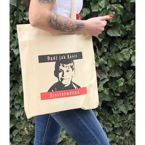 Torba bawełniana ecri king queen love