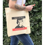 Torba bawełniana ecri king queen love