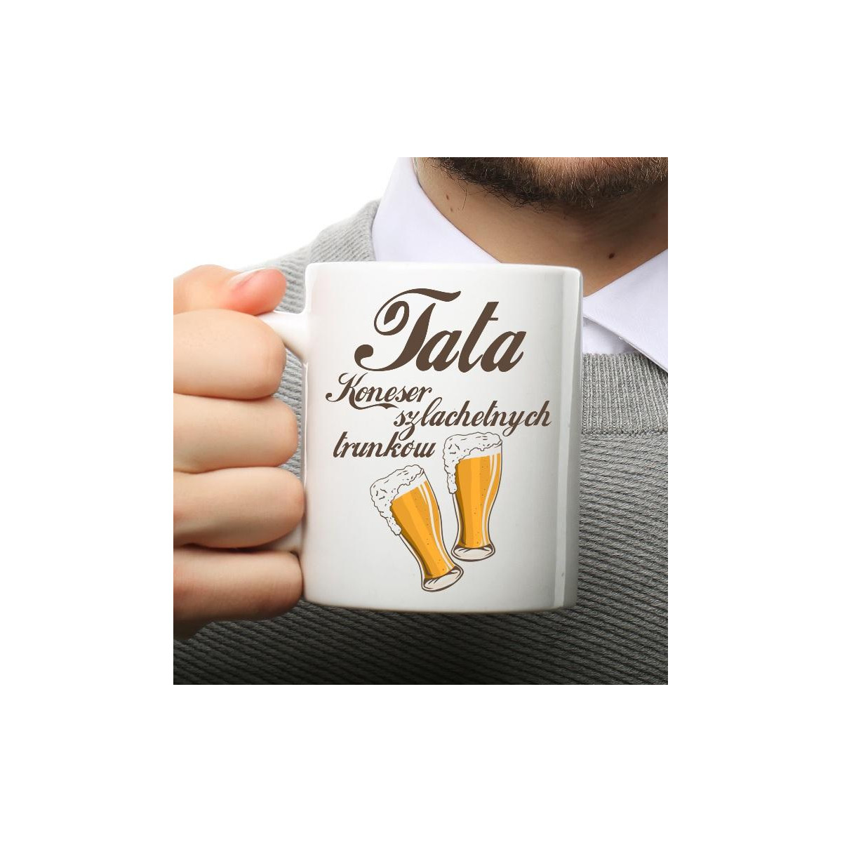 Kubek z nadrukiem Tata jednostka