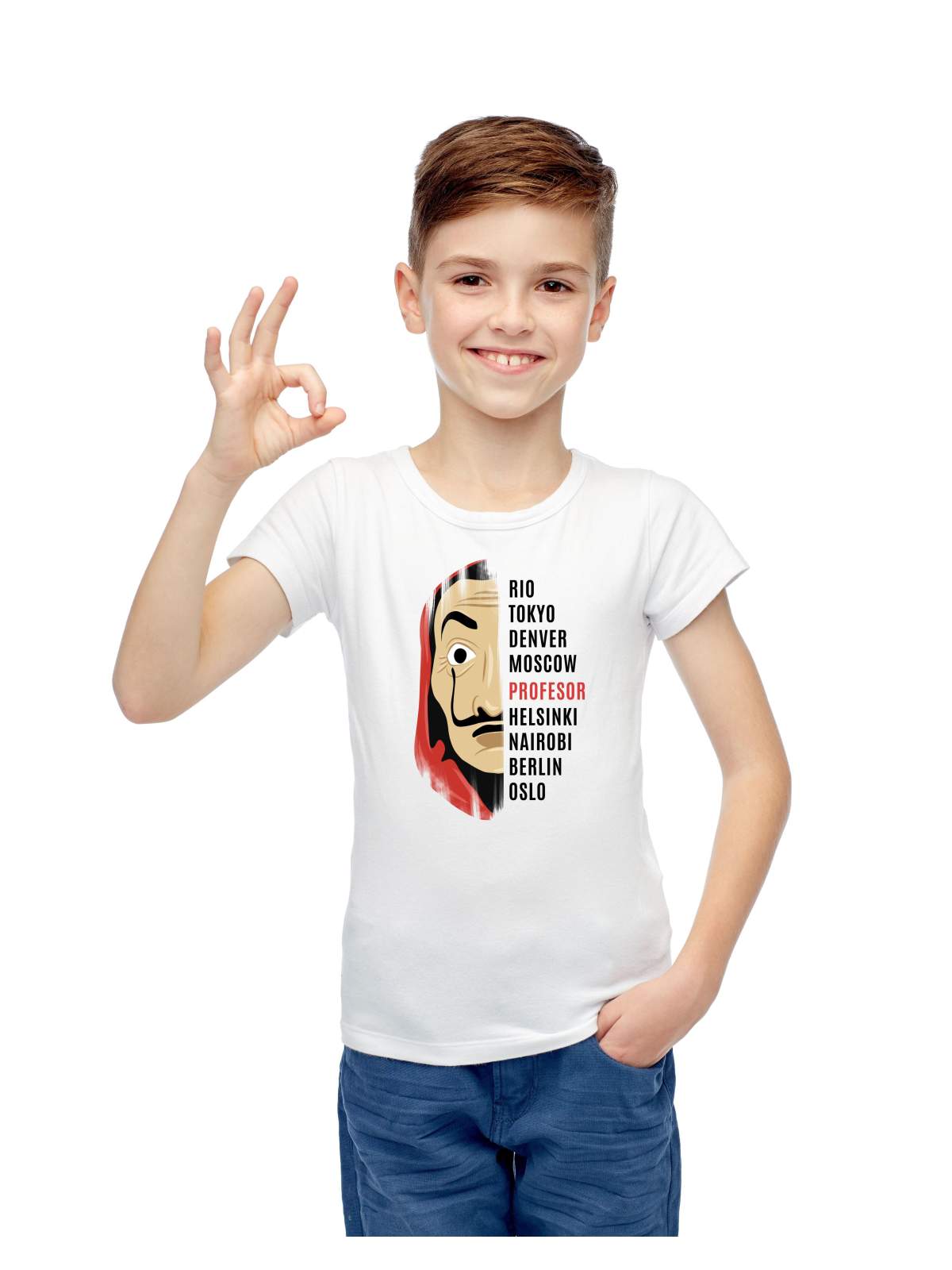 T-shirt kids El profesor