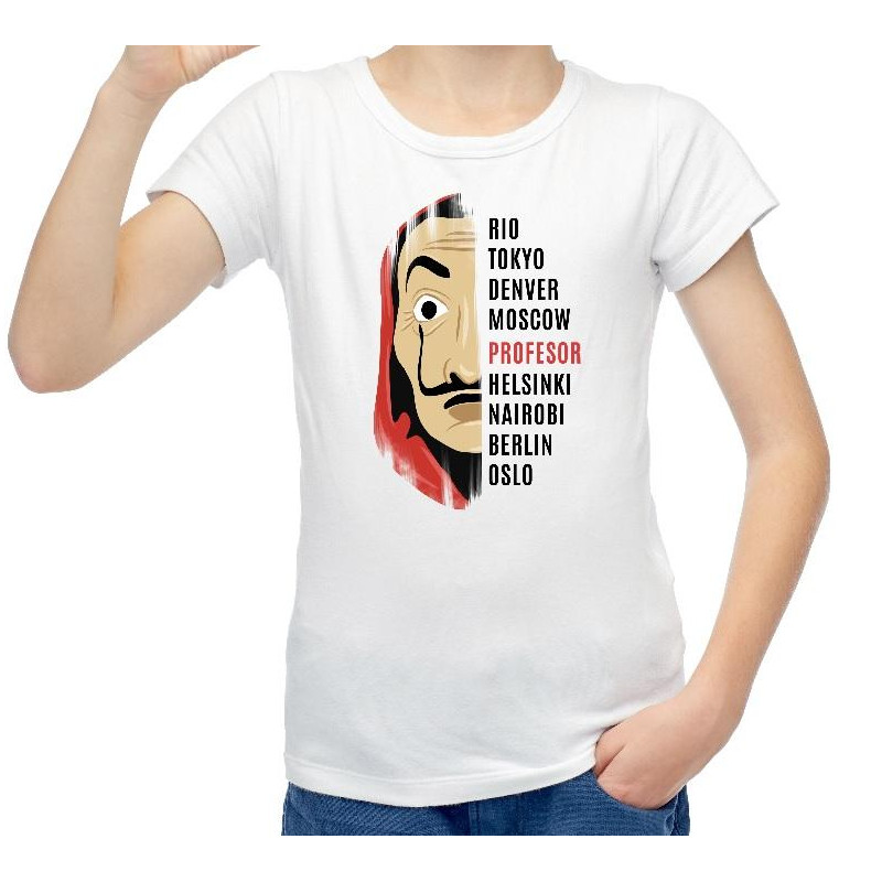 T-shirt kids El profesor