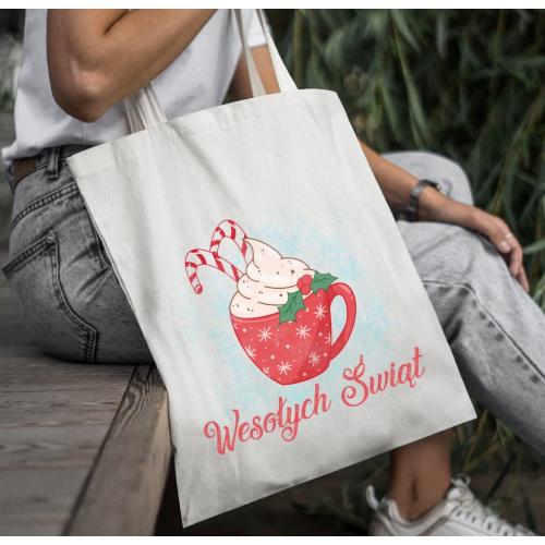 Torba bawełniana Wesołych...