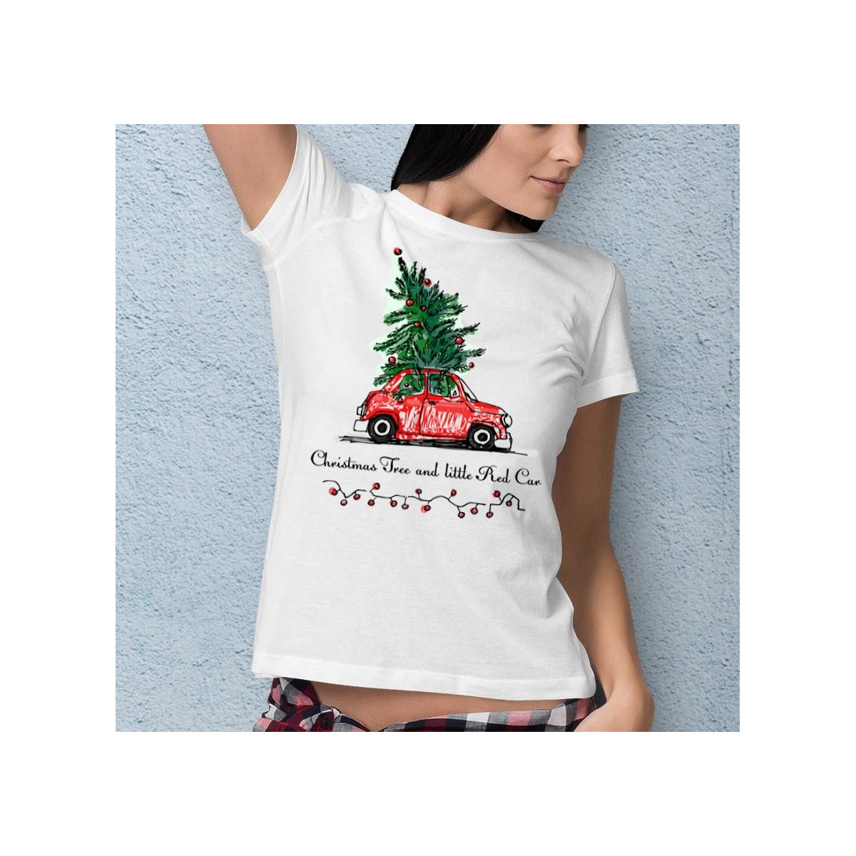 T-shirt lady slim DTG  Mk deer 2