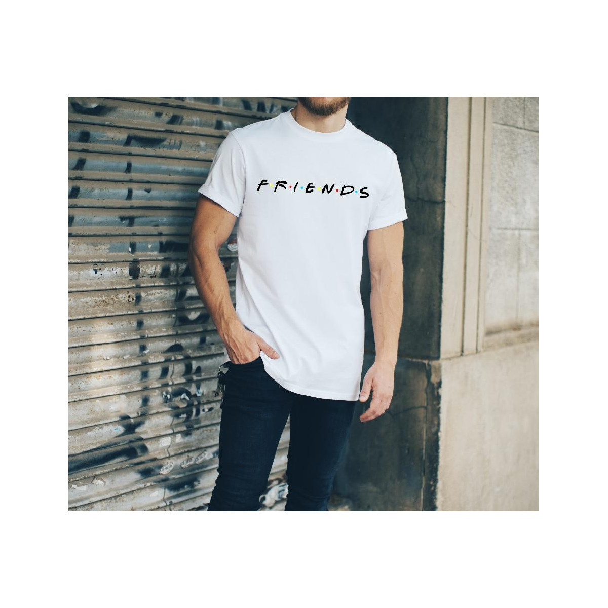 T-shirt oversize DTG społem PRL