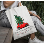 Torba bawełniana Merry chrismas 1