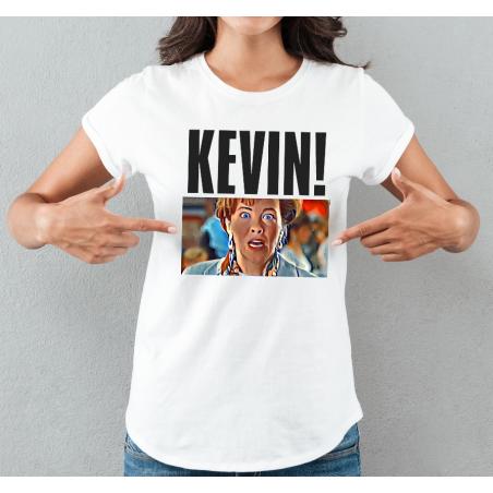 T-shirt lady slim DTG Kevin Kevin