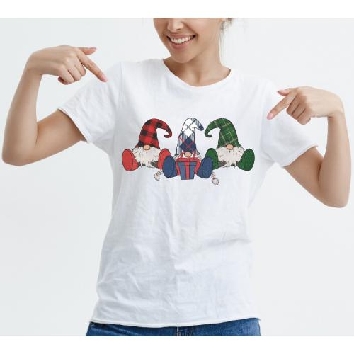 T-shirt lady slim DTG Krasnale