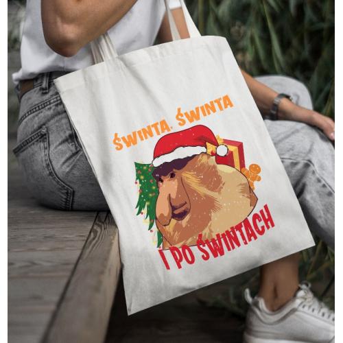 Torba bawełniana Świnta świnta