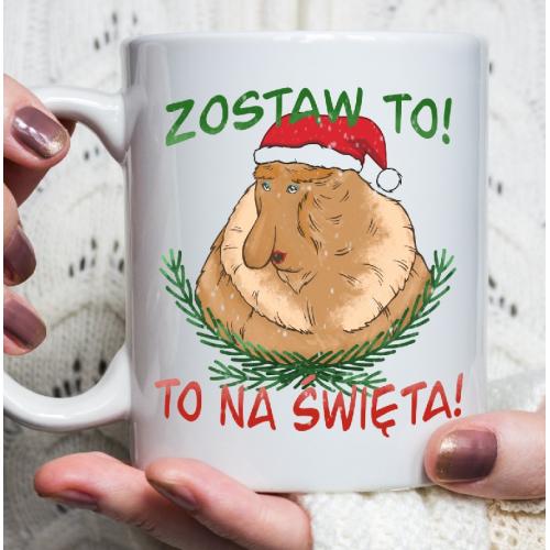 Kubek z nadrukiem Zostaw to