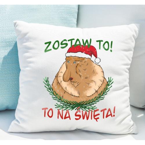 PODUSZKA druk Zostaw to