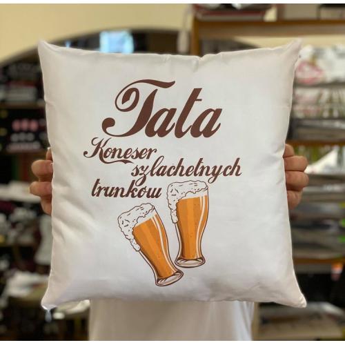 PODUSZKA druk Tata koneser...