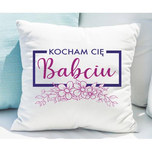 poduszka kocham cię babciu
