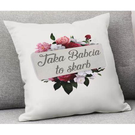 PODUSZKA druk Taka Babcia to Skarb