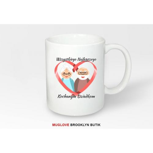 Kubek z nadrukiem Ukochana babcia