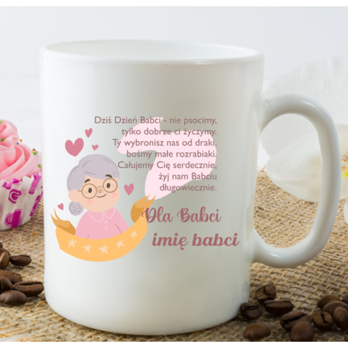 Kubek | Dla Babci ( imię...