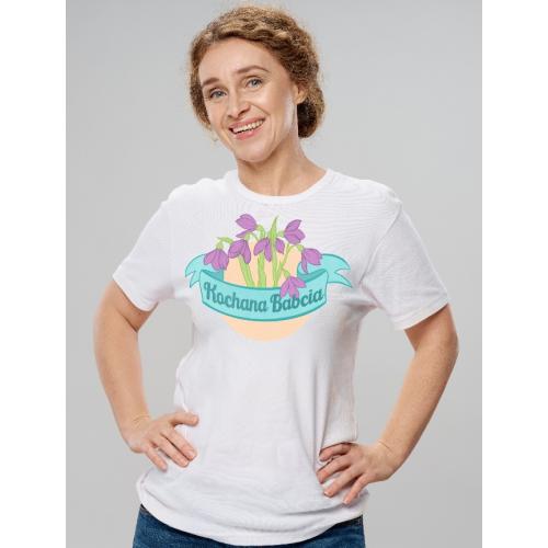 T-shirt lady Kochana Babcia...