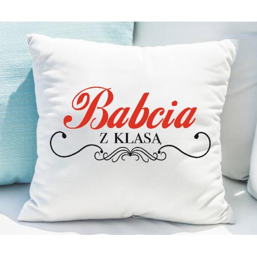 poduszka babcia z klasą