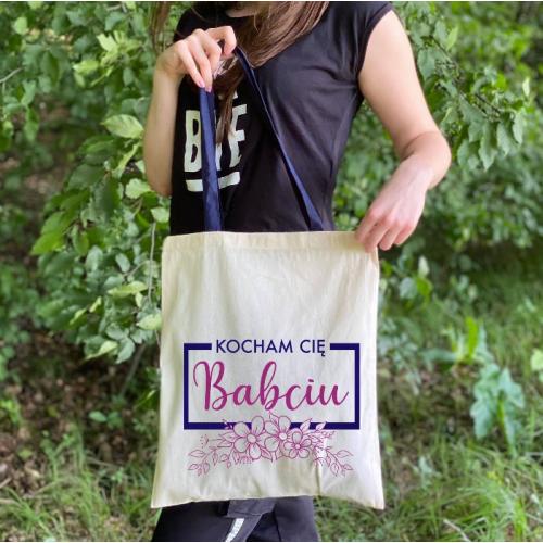 Torba kolorowe uszy Kocham...