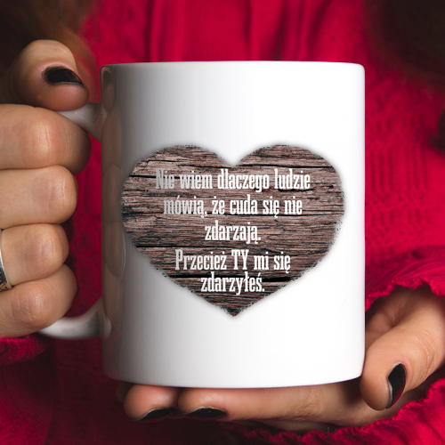 Kubek Ty mi się zdarzyłeś