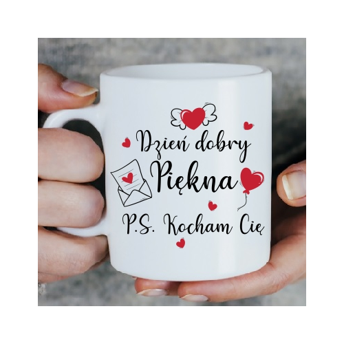 Kubek Dzień dobry Piękna