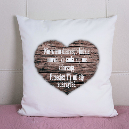 PODUSZKA druk Ty mi się...