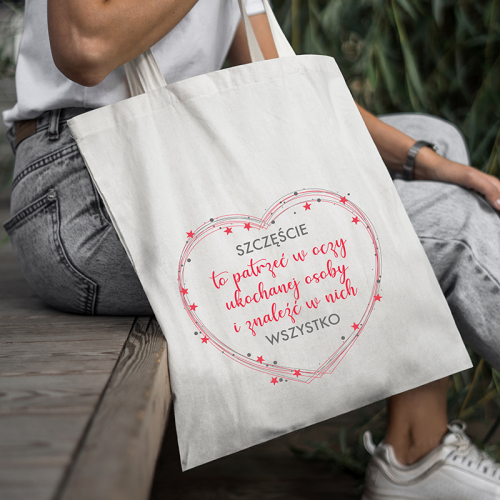 Torba bawełniana ecri...