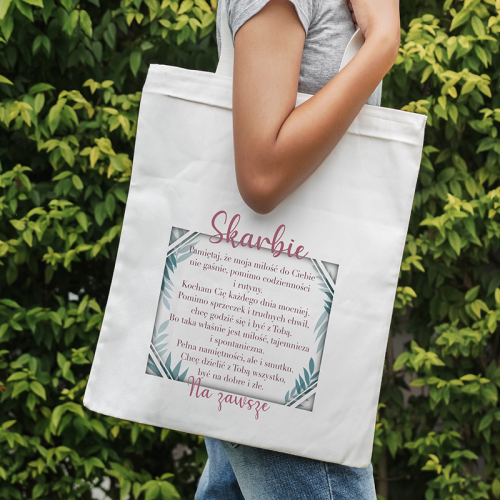 Torba bawełniana ecri...