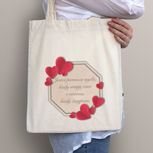 Torba bawełniana ecri...