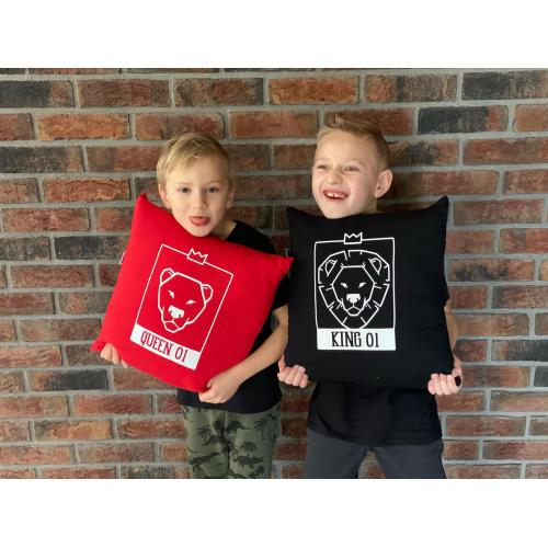 Poduszki King 01 & Queen 01 LION 2 szt