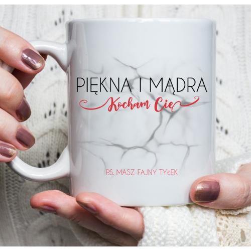 Kubek z nadrukiem Piękna i...