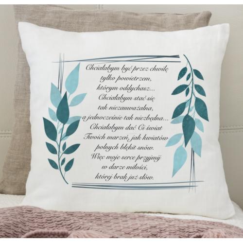 PODUSZKA druk Brak już słów