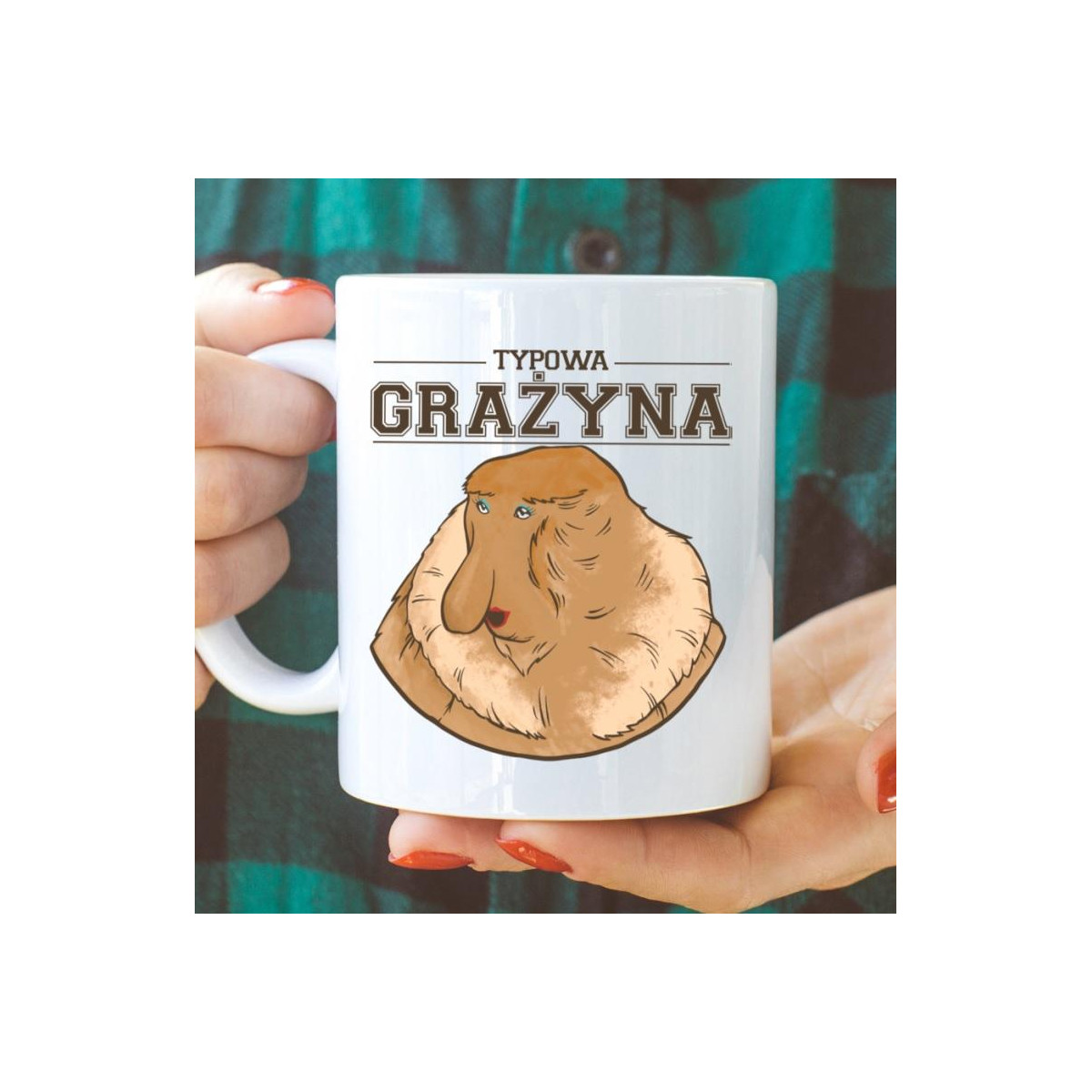 Kubek typowa Grażyna na Walentynki