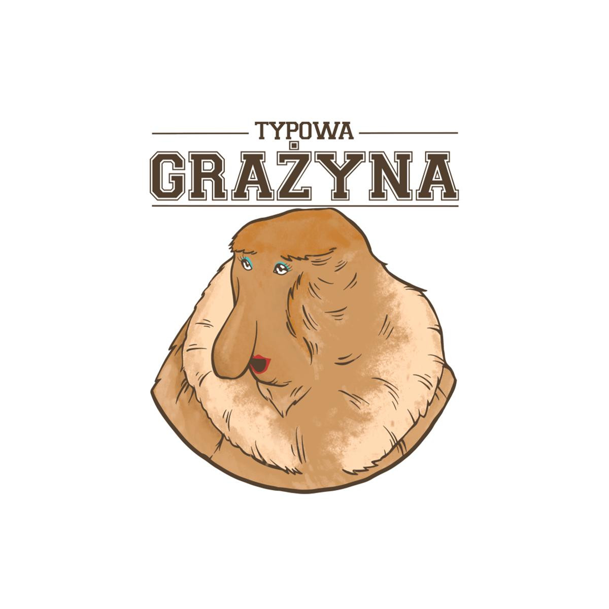 Kubek nosacz typowa Grażyna - humorystyczny prezent