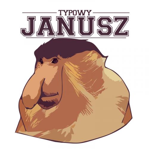 Kubek nosasz typowy Janusz - prezent na Walentynki