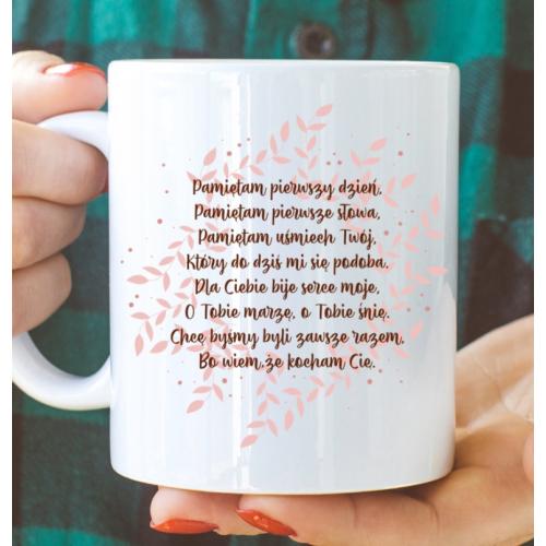 Kubek z nadrukiem Pamiętam...