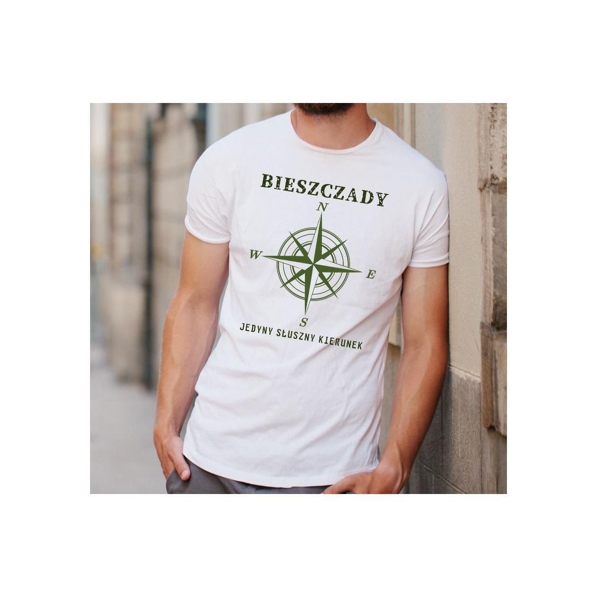 T-shirt oversize DTG chodzę po górach