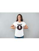 T-shirt lady slim DTG  bella ciao