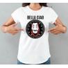 T-shirt lady slim DTG  bella ciao