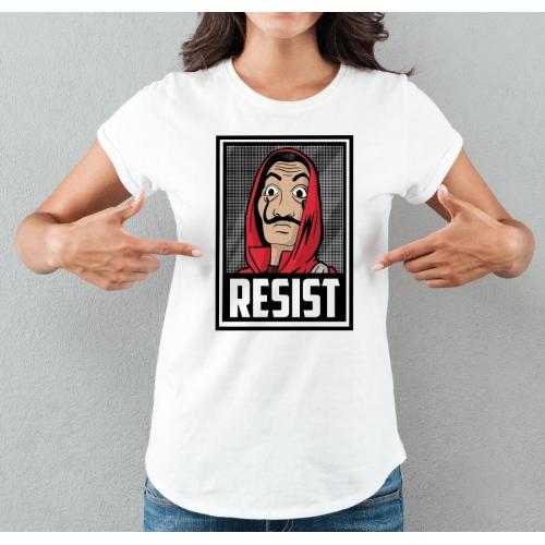 koszulka resist la casa de papel