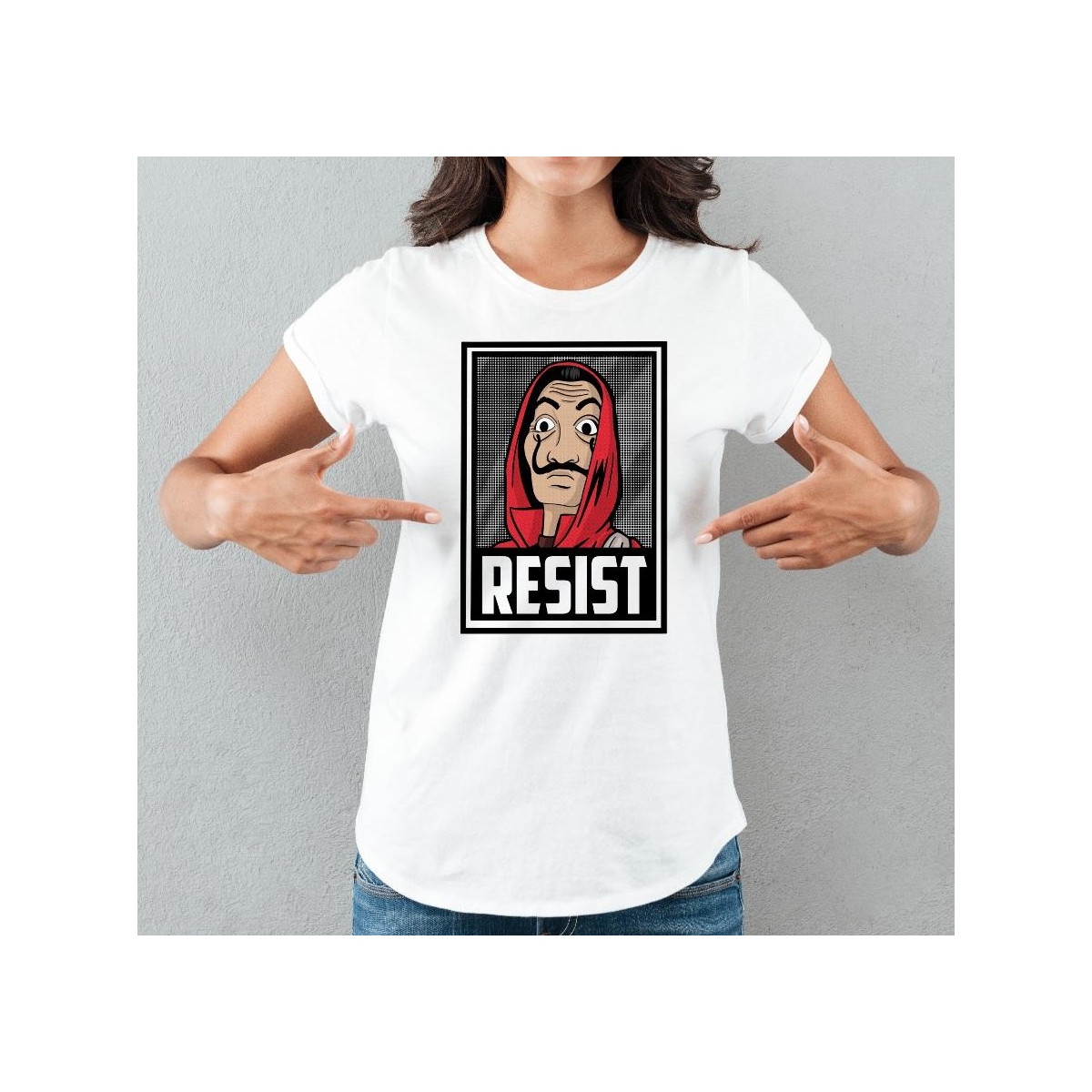 koszulka resist la casa de papel