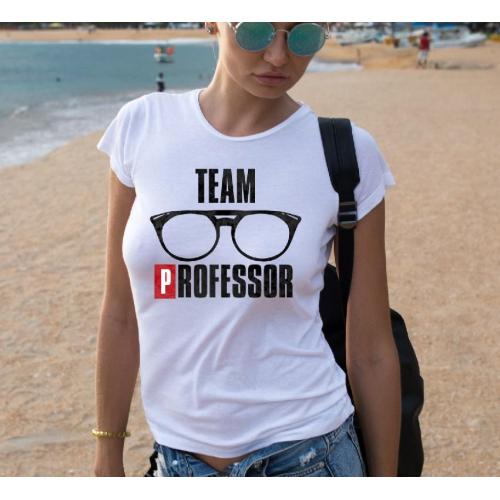 T-shirt lady slim DTG  bella ciao black