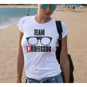 T-shirt lady slim DTG  bella ciao black