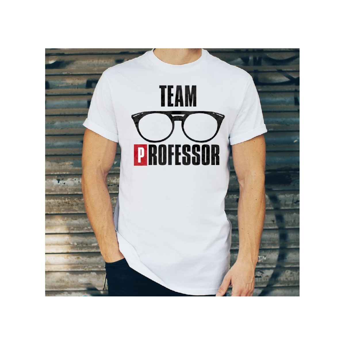 t-shirt team professor