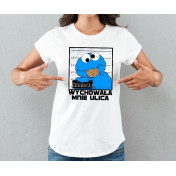 T-shirt lady slim DTG CAN'T TOUCH THIS