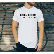 T-shirt oversize DTG Prl proszę państwa oto miś