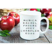 Kubek z nadrukiem friends names