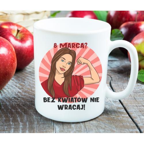 Kubek z nadrukiem Bez...