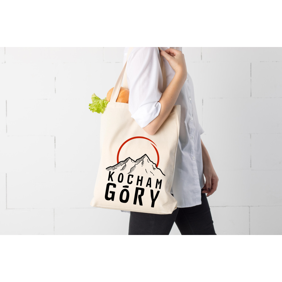 Torba bawełniana ecri  Górski Chill